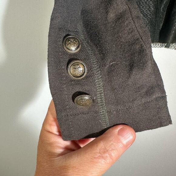 MUDD Chic Black Peplum Jacket - Picture 6 of 6